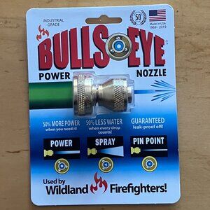 BULLS-EYE Power Nozzle Power, Spray, Pin Point, Industrial Grade Made in USA NEW